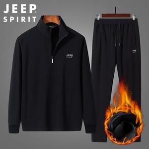 JEEP SPIRIT 남자 운동복세트 기모보온 램스울 상하세트