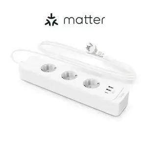 Tapo P300M 16A 4000W 스마트 멀티탭 USB-A USB-C 고속충전 플러그 전기전력 제어 구글 홈 Wi-Fi 타이머 콘센트