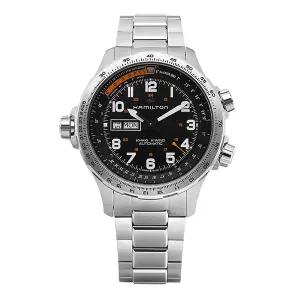 해밀턴 H77755133 카키 에비에이션 엑스윈드 남성 메탈시계 타임메카