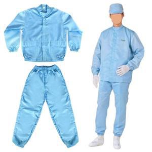 제전복 투피스 C카라 상하세트 방진복 크린룸옷