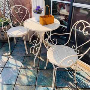 정원 철제 테이블 루프탑 베란다 옥상 마당 캠핑장