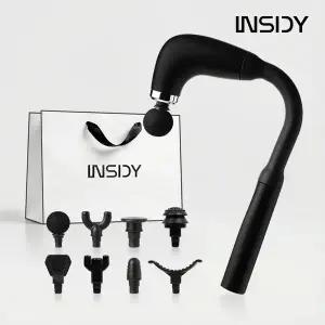 [인사이디]무선 전동 커브 효도손 마사지건 IMG-3