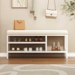 슈벤치 장의자 벤치의자 가게 철제 벤치 흰색 핑크 틈새 화이트 가정용 원목 9켤레