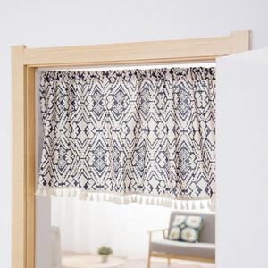 창문 45x143 레이스 커튼 작은창 가리개 린넨 가림막 주방