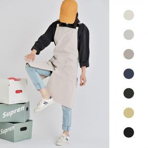 무빙 편한 앞트임 캐주얼 앞치마