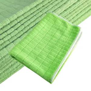 제이오마켓 초극세사 고중량 사각 특봉 바둑걸레 40x60 그린 20P/청소용 주방 세차 극세사 손걸레 보루 융 요술 행주