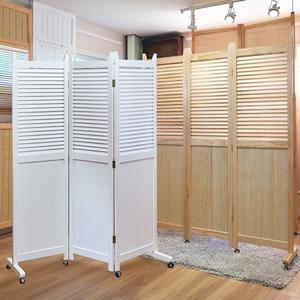 틈이 보이지 않는 180 원목 바퀴 3단 파티션 학교 학원 공간분리