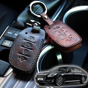 제네시스EQ900 가죽 스마트키케이스 키지갑