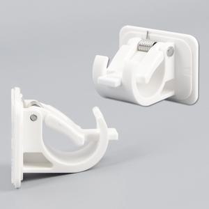 다목적 부착식 2P 봉 집게 부착고리 부착식행거 부착걸이 흡착후크 다용도행거 접착식후크 부착행거 탈부착