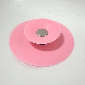 [셀러허브 1]원터치 실리콘 욕조마개 거름망 배수구트랩