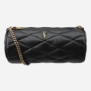 생로랑 5S 699703 AAAJU 1000 세이드 퀼팅 미니 숄더백 블랙