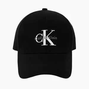 [롯데백화점]캘빈클라인 유니 CKJ 모노그램 엠브로이더리 볼캡 블랙 4G5004G (4G5004G-UB1)