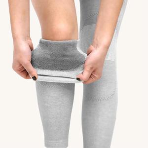 사계절 롱 근육 온열 XXL 무릎밴드 보호대 그레이 크로스핏 러닝 축구