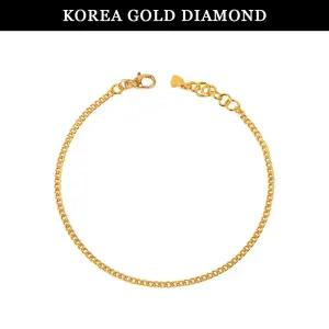 갤러리아 순금 팔찌 24K 여자 금팔찌 기본 체인 3.75g