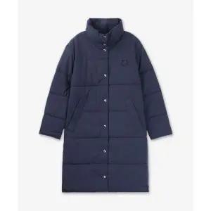 메종키츠네 MAISON KITSUNE 롱패딩 퀼티드 코트 롱 패딩 네이비 NW02201WQ4033P480 2