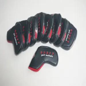 남성 여성 골프 아이언 헤드 커버 9개 구성 온오프 정품