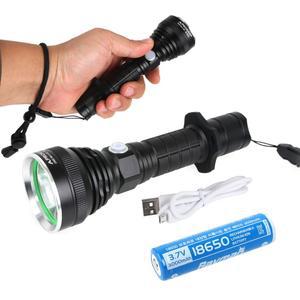 프로칸 손전등 LED 랜턴 충전식 초강력 후레쉬 세트 K306-3000B