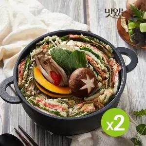 채선당 밀푀유나베 밀키트 2인분x2세트_총4인분