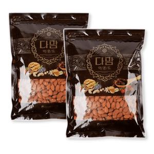 생아몬드 다맘 생 아몬드 1kg 2봉