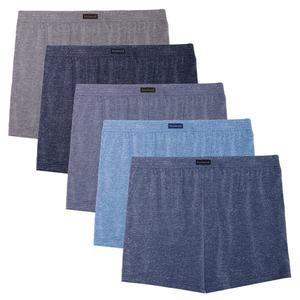 남성용 쾌적 레이온 인팅 트렁크 속옷 남자 팬티 5종세트