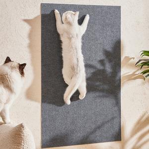 벽에붙이는 벽부착스크래쳐 부착형 고양이벽지 소형