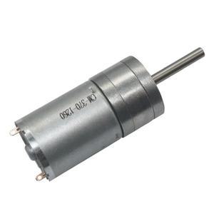 JGA25-370 기어 모터, 고토크 마이크로 6V 브러시 모터, 12 V 24V DC 로봇, 9kg.cm
