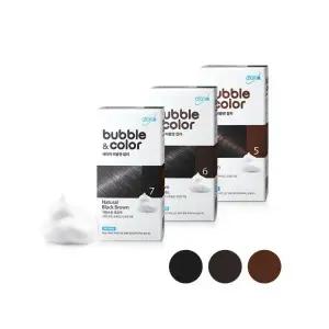 애터미 새치 커버용 염색제 버블앤컬러 1개
