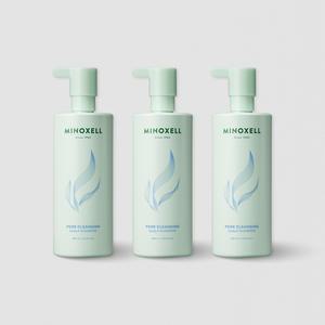 현대약품 마이녹셀 포어 클렌징 스칼프 탈모샴푸 480ml 3개