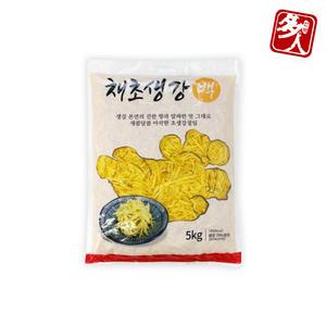 [다인] 장어용 백채 초생강 5kg _고형량70% 장어구이 생강채