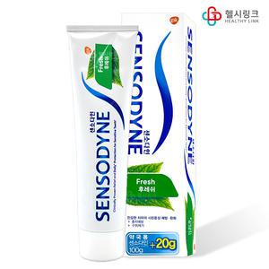 약국판매용 센소다인치약 후레쉬 120g 시린이치약 충치