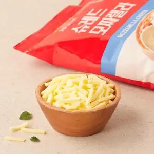 [서울우유] 슈레드 모짜렐라치즈 1kg(개봉 후 냉동보관)