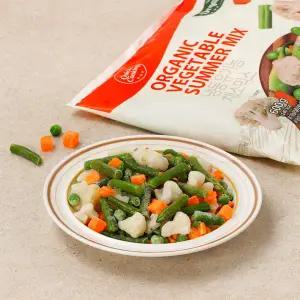 [냉동] 퀵쿠킹 유기농 채소믹스 600g