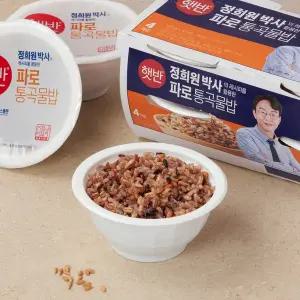 CJ 햇반 라이스플랜 파로통곡물밥 190g*4개
