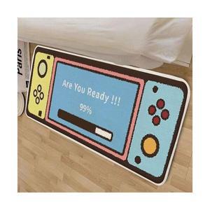 침대 러그 매트 단모 디자인 극세사 밑 미니 직사각 소형 인테리어 침실 포인트 긴 사계절