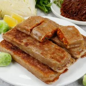 허만두 푸짐한 대용량 메밀전병만두 1.2kg + 1.2kg