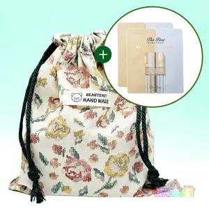 스트링 파우치 (오휘 더퍼스트 제너츄어 브라이트닝 듀얼 세럼 30매)베이지M