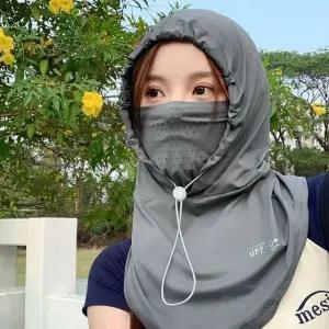 남녀공용 라이더 페이스 끈조절 일체형 마스크 UPF50+ (WFHW3Z3)