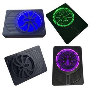 뛰어난 저음 향상을 위한 스위치가 있는 로우 프로파일 800W 통합 앰프 차량 언더시트 사운드 서브우퍼