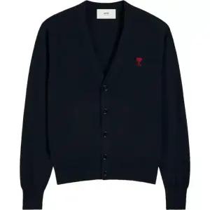 25SS 아미 하트 로고 네이비 가디건 BFHKC111 KN0025 430