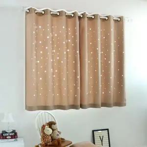 별펀칭 암막커튼 작은창 긴창 (핀형/아일렛형) 아이방 원룸 인테리어 13color