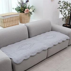 물세탁 클레오 선염 사계절 쇼파패드 4인용 65x240cm