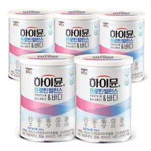 체지방감소 단백질분말 하이뮨 프로틴 밸런스 앤 바디 304g 5캔