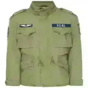 M65 컴뱃 라인 자켓 멀티패치 밀리터리 야상 710722923003