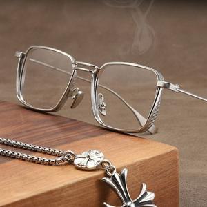 긱시크 무테 반무테 뿔테 안경 티타늄 안경테 G074