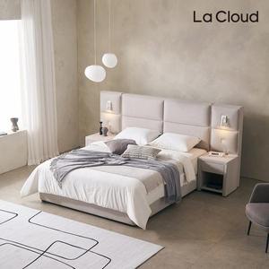 [라클라우드] 호텔식 바움 패브릭 평상형 침대프레임 LK(라지킹) + 패널2EA