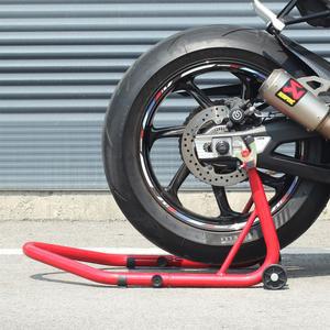 모토스텐스 오토바이 고정 리어 프론트 스탠드 바이크 정비 거치대