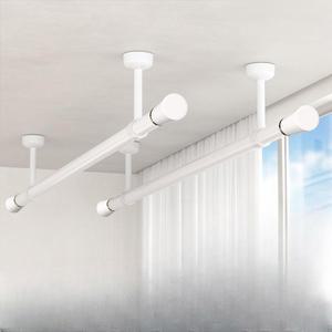 베란다 건조대 아파트 빨래 블랙ㅣ사각 고정형 블랙 발래걸이 스텐 걸이식 2m 빨래건조대