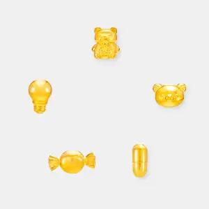 0.5g 순금 금테크 시리즈 11종 투자형 황금 고래 곰 사탕 리본 곰돌이 반짝전구