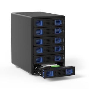 6Bay USB3.2 Gen2 데이터 스토리지 하비샘 6베이 USB3.2 데이터 스토리지 926U3