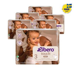 리베로기저귀 TOUCH 터치 밴드형 3단계 6팩 240매